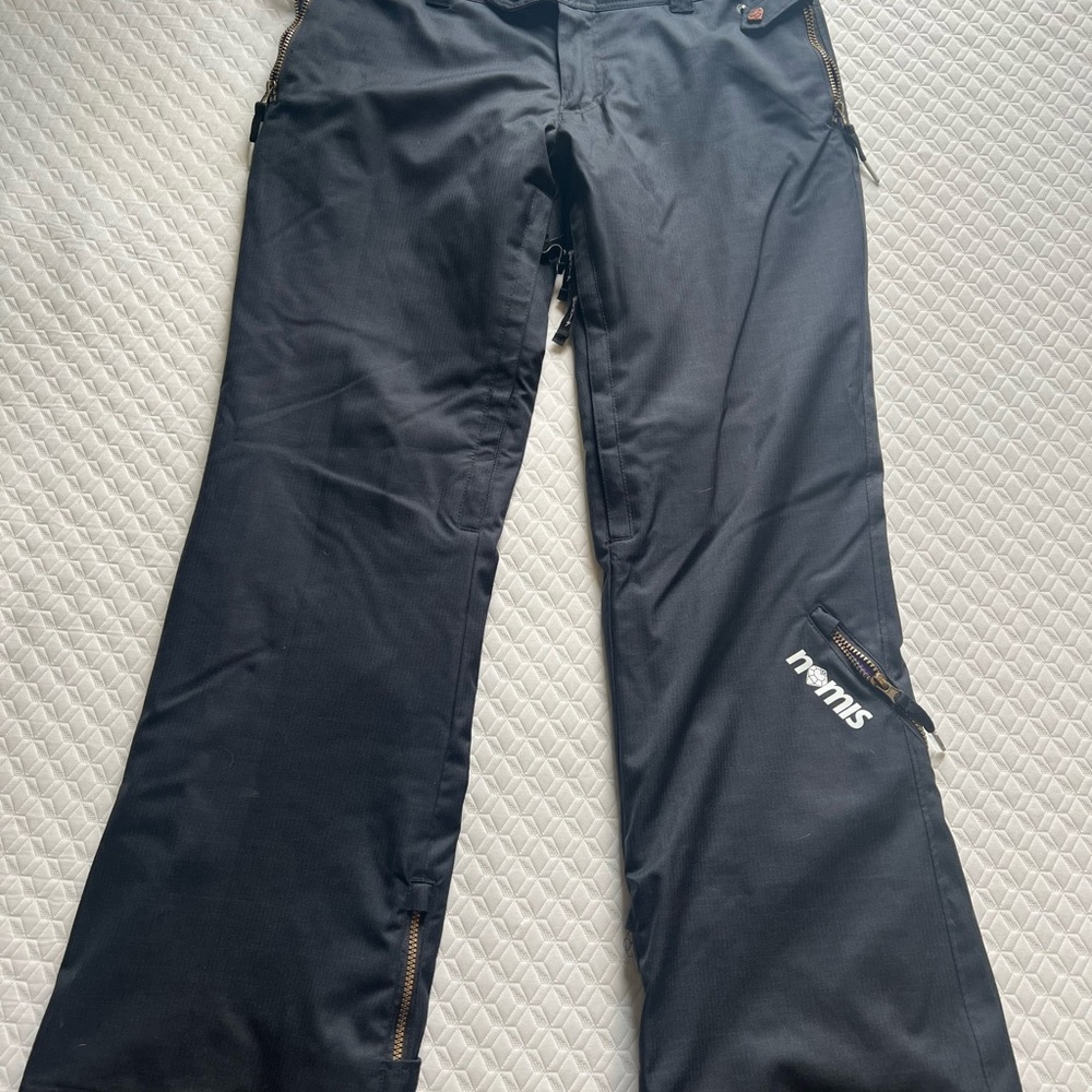 Nomis Black and Purple Snow Pants